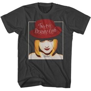 Cyndi Lauper Twelve Deadly Guns T-Shirt Fan Tee